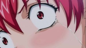 Anime Ecchi Threesome: Chịch em gái tóc đỏ lồn non nớt đầy nước