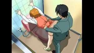 Địt em bạn gái trong nhà vệ sinh công ty – Anime sex